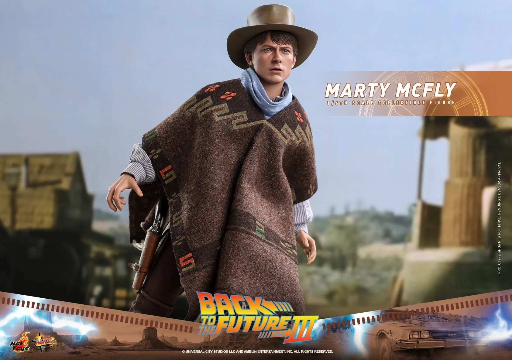 Hot Toys - MMS616 - Back to the Future Part III - 1/6th scale Marty McFly Collectible Figure