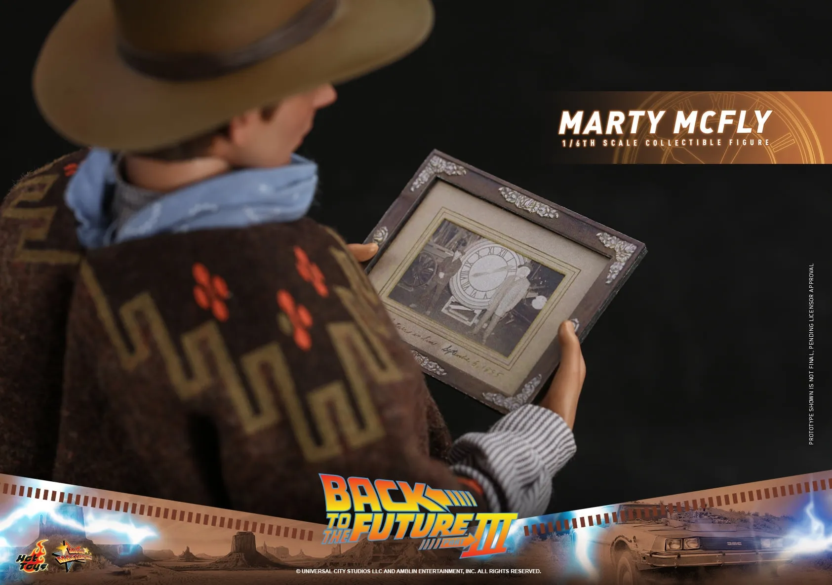 Hot Toys - MMS616 - Back to the Future Part III - 1/6th scale Marty McFly Collectible Figure