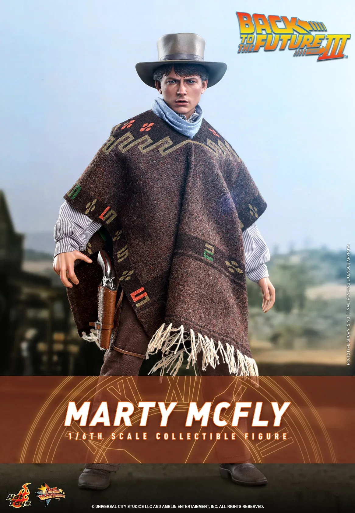 Hot Toys - MMS616 - Back to the Future Part III - 1/6th scale Marty McFly Collectible Figure