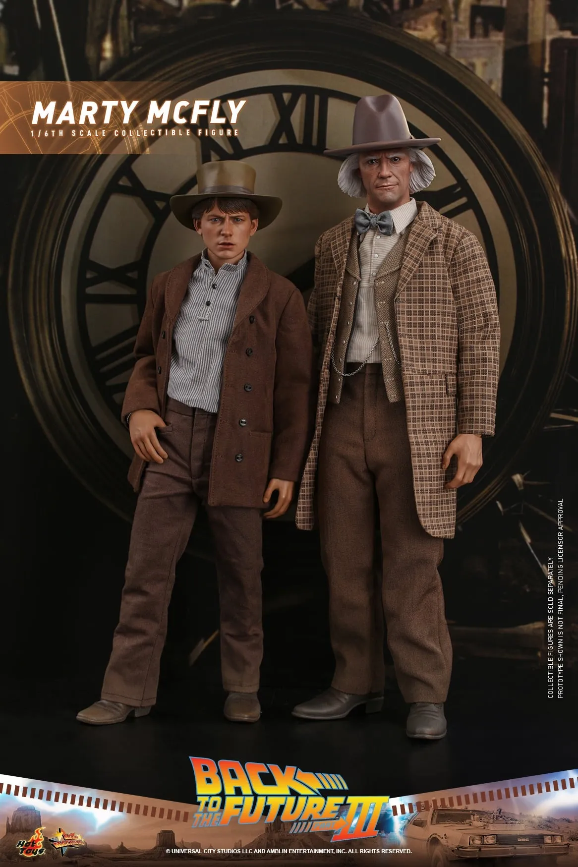 Hot Toys - MMS616 - Back to the Future Part III - 1/6th scale Marty McFly Collectible Figure