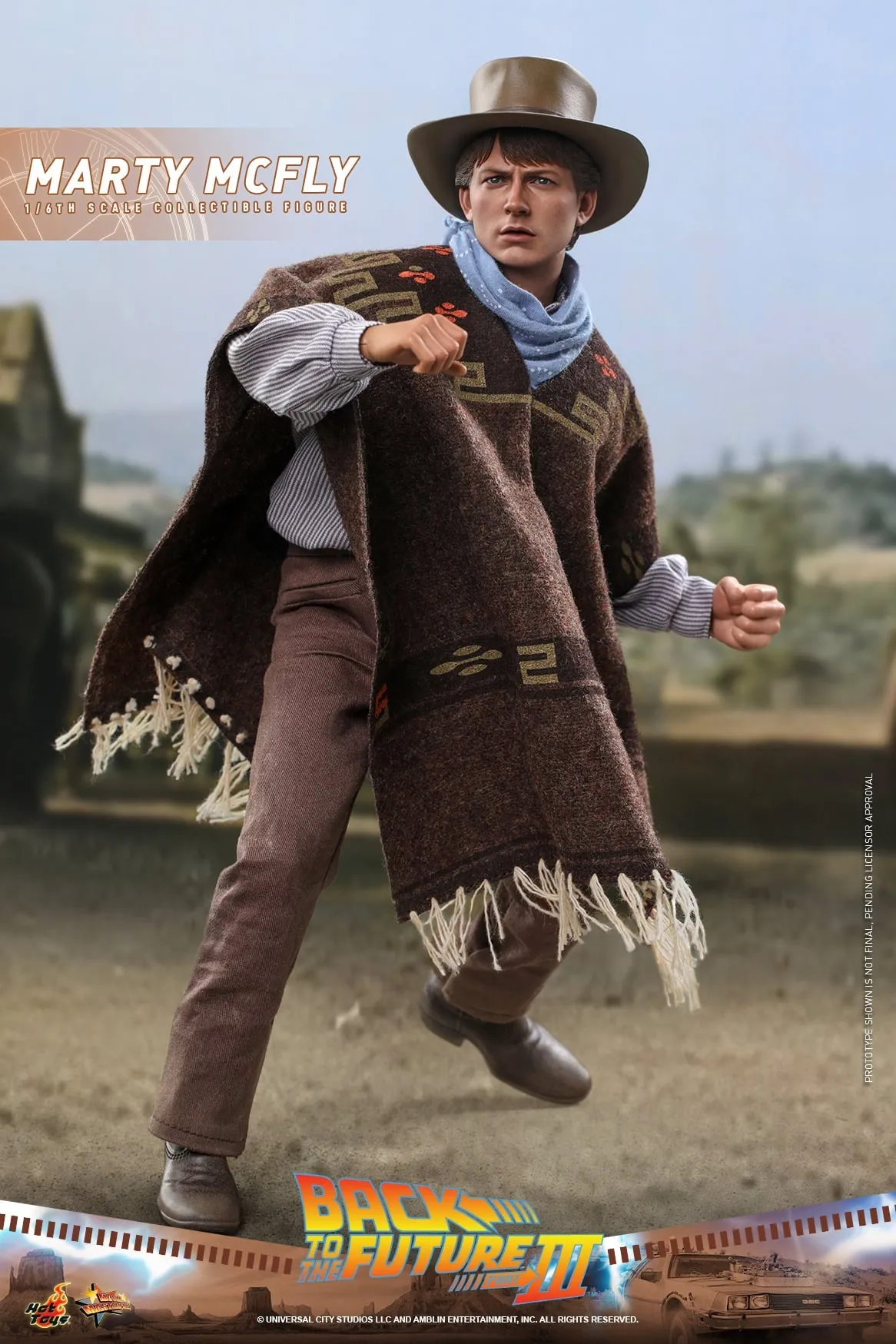Hot Toys - MMS616 - Back to the Future Part III - 1/6th scale Marty McFly Collectible Figure