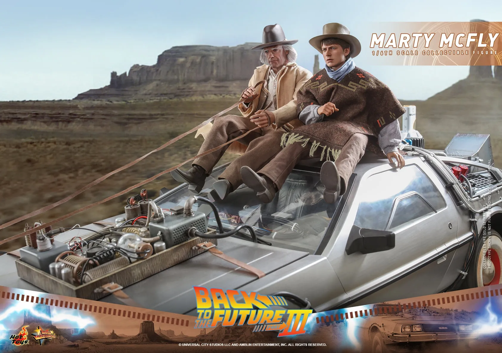Hot Toys - MMS616 - Back to the Future Part III - 1/6th scale Marty McFly Collectible Figure