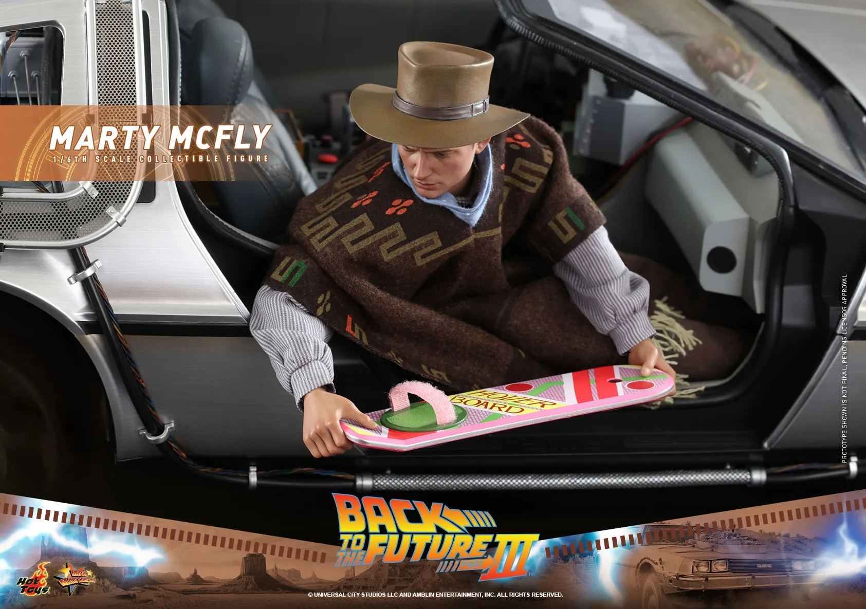 Hot Toys - MMS616 - Back to the Future Part III - 1/6th scale Marty McFly Collectible Figure
