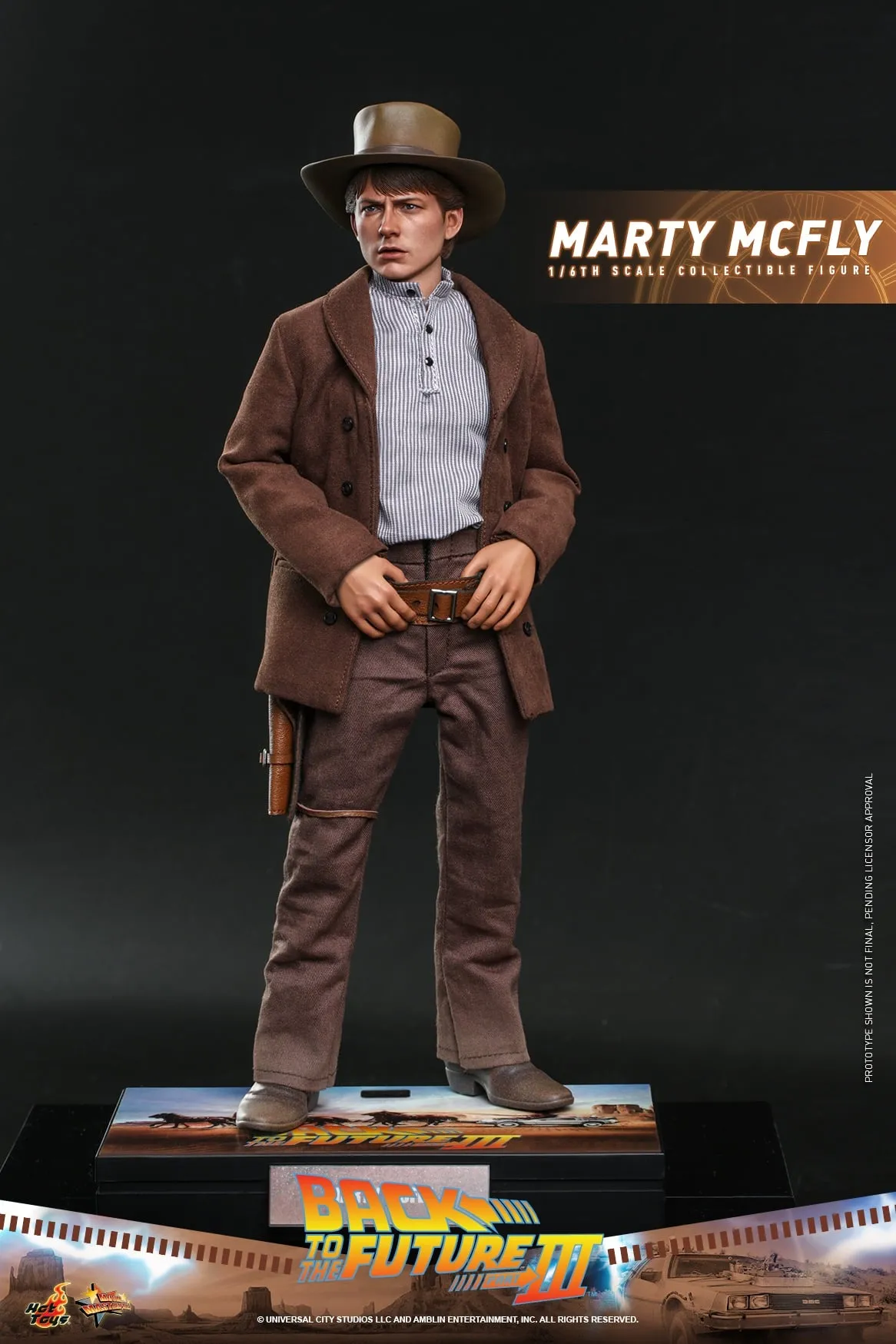 Hot Toys - MMS616 - Back to the Future Part III - 1/6th scale Marty McFly Collectible Figure