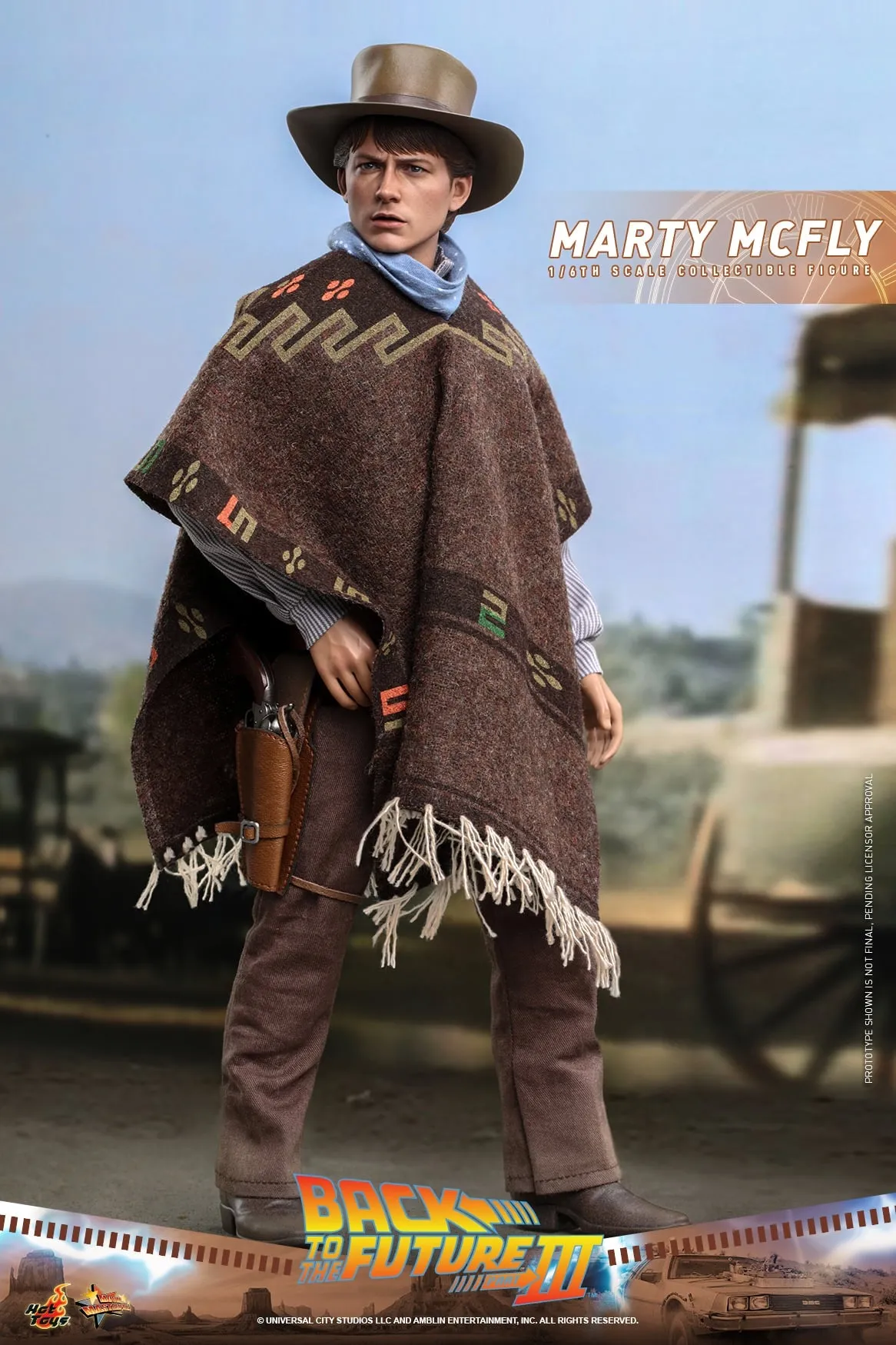 Hot Toys - MMS616 - Back to the Future Part III - 1/6th scale Marty McFly Collectible Figure