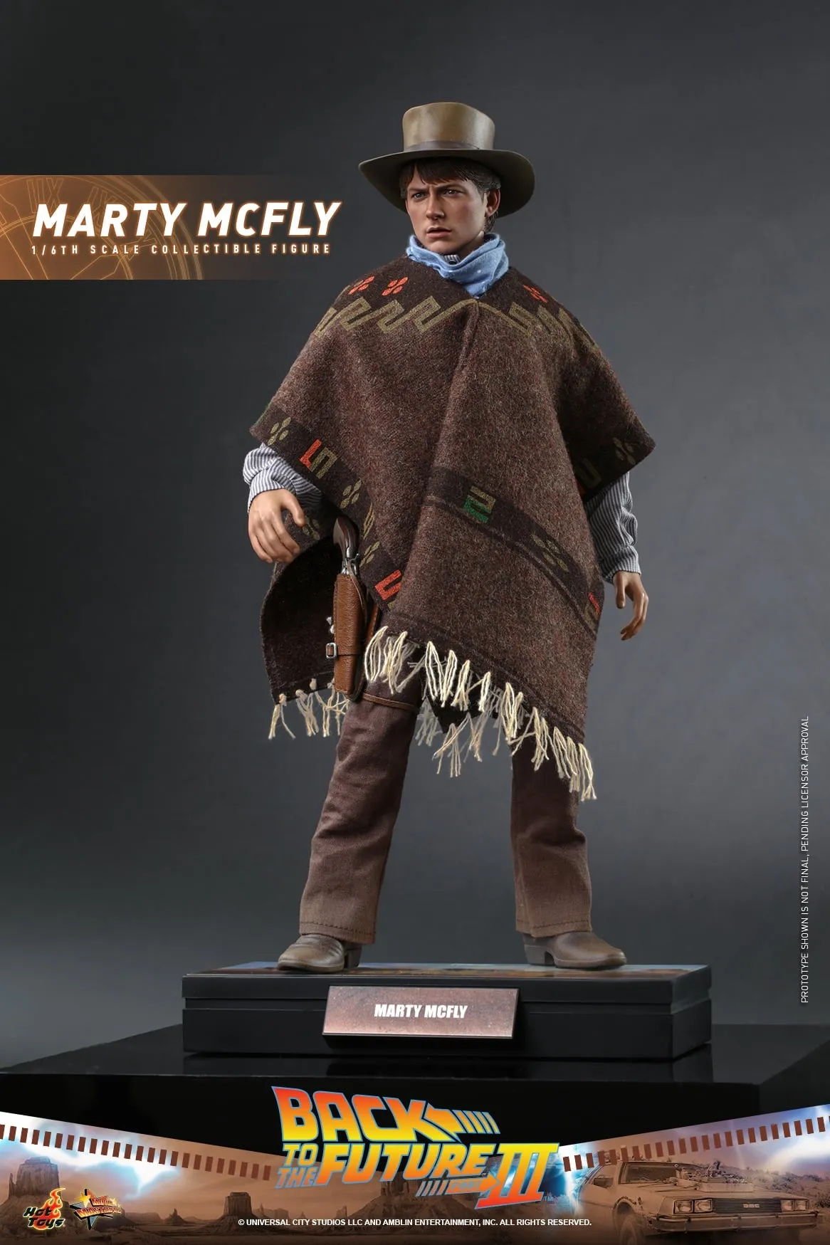 Hot Toys - MMS616 - Back to the Future Part III - 1/6th scale Marty McFly Collectible Figure