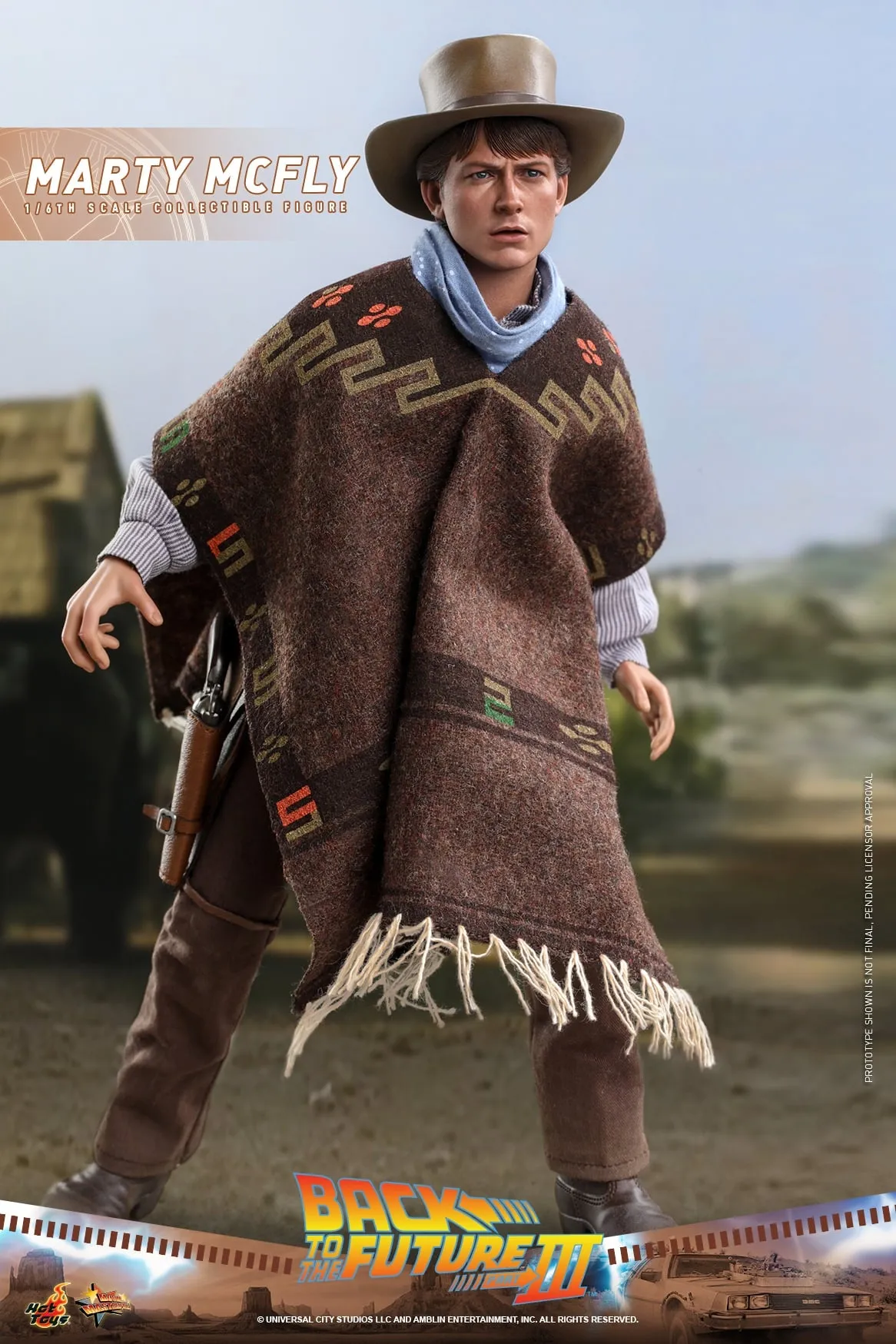 Hot Toys - MMS616 - Back to the Future Part III - 1/6th scale Marty McFly Collectible Figure