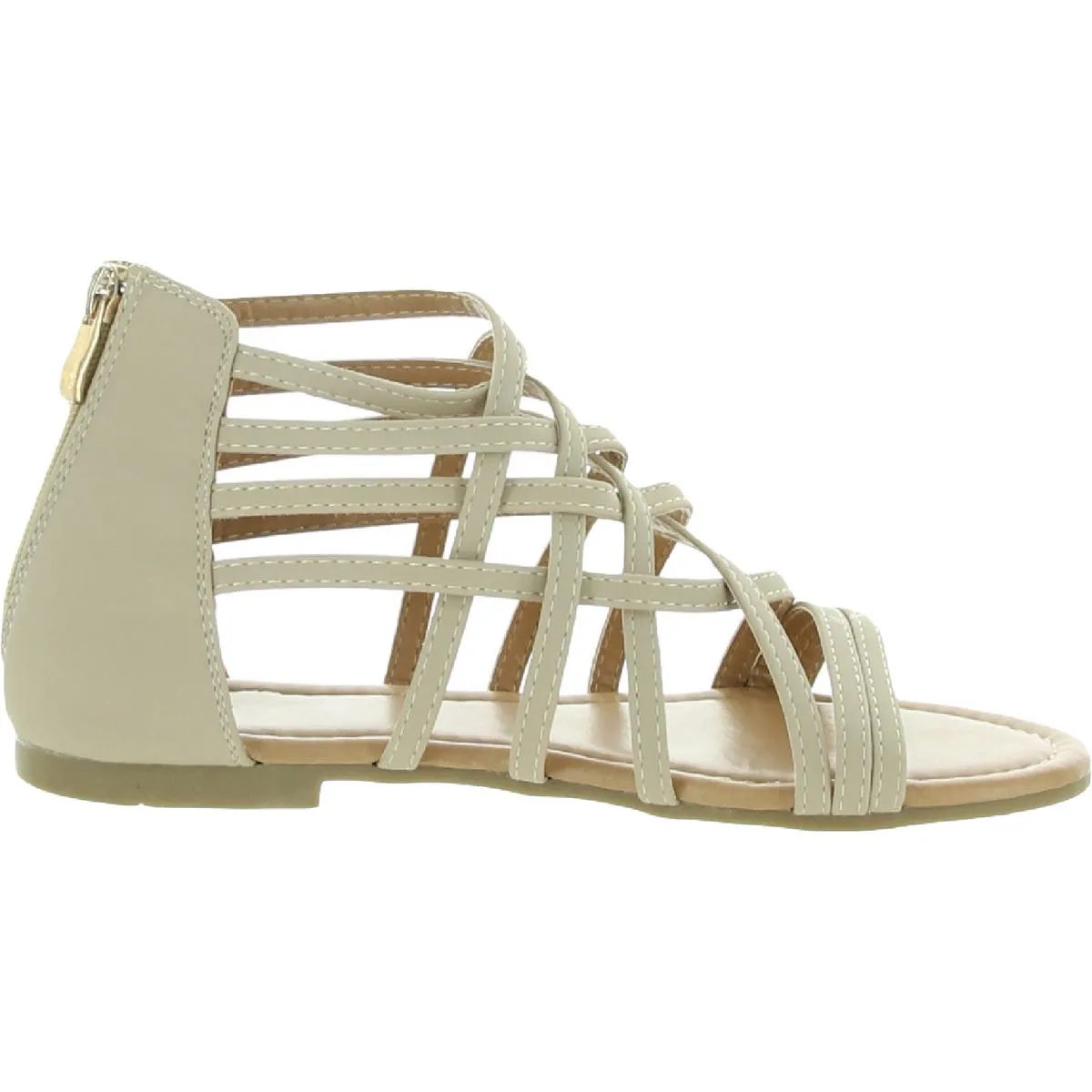 Journee Collection Womens Hanni Woven Gladiator Sandals