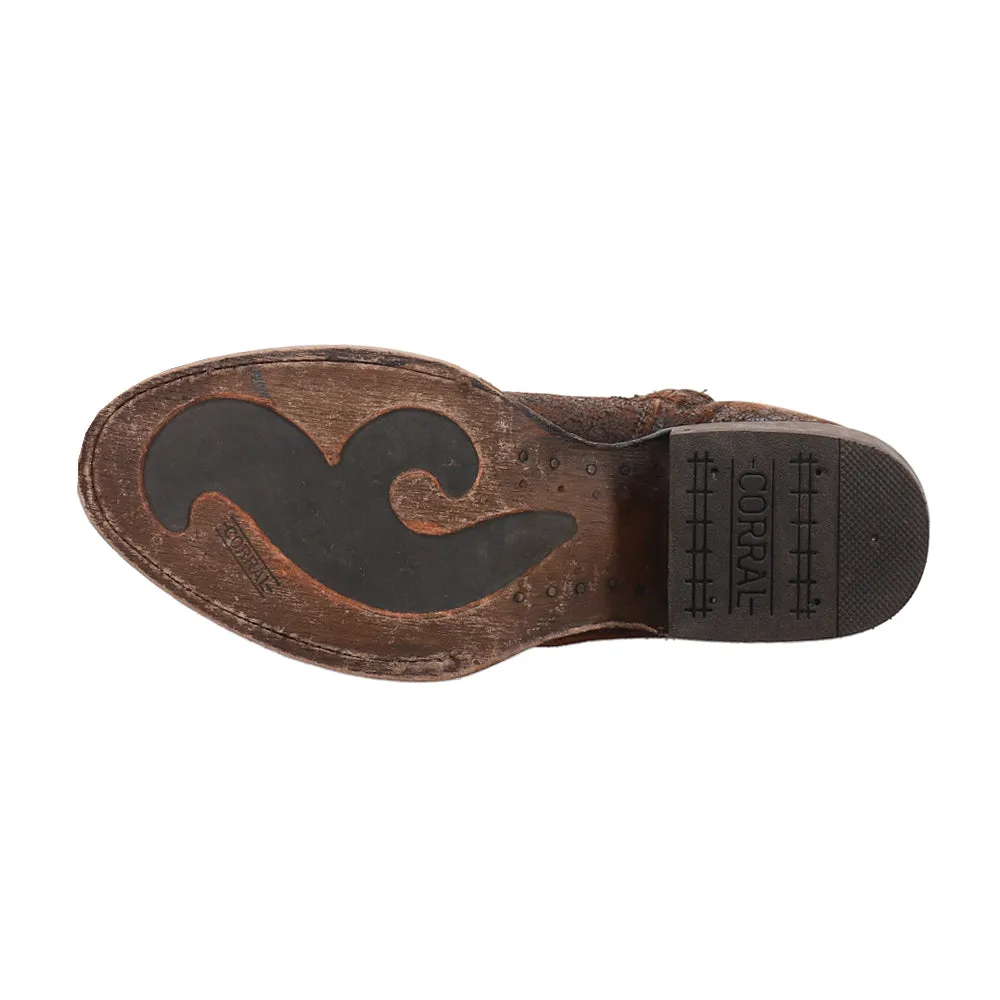 Lamb Round Toe Cowboy Booties
