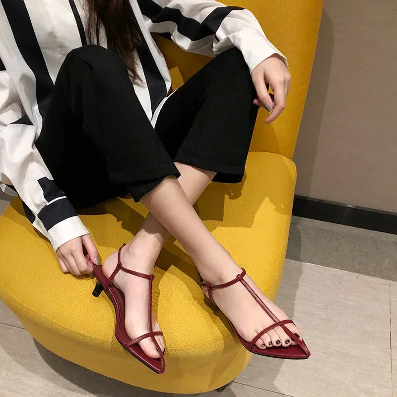 Late Night Endings Gladiator Sandals