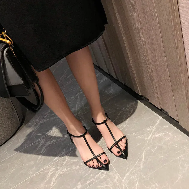 Late Night Endings Gladiator Sandals