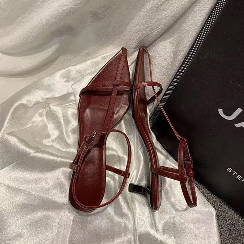 Late Night Endings Gladiator Sandals