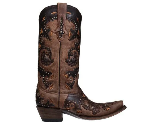 Lucchese Women's Fiona Stud Scarlette Boot - M5015