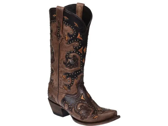 Lucchese Women's Fiona Stud Scarlette Boot - M5015