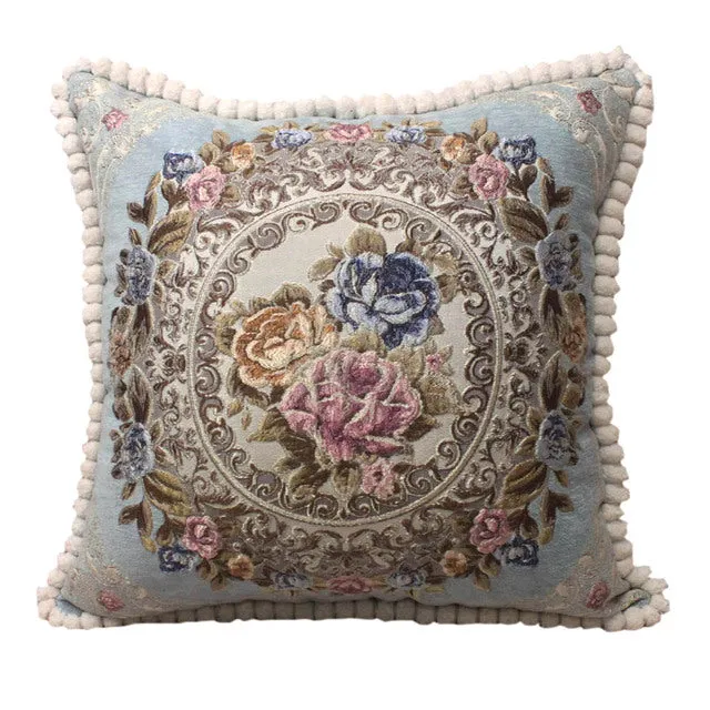 Luxury Chenille Jacquard Decorative Pillow Covers