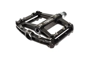 Meetlocks 3 Bearing Pedals Flats Black