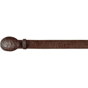 Men's Wild West Smooth Ostrich Cowboy Belt 2C110407