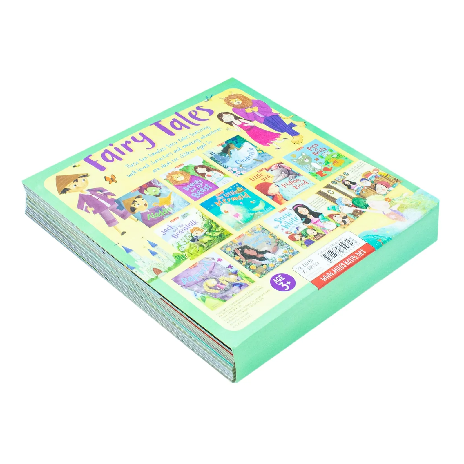 Miles Kelly Fairy Tales 10 Books Collection Set for Ages- 3 