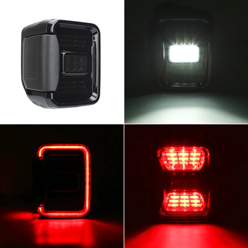 Multi-Function LED Tail Lights for Jeep Gladiator JT 2020-Later