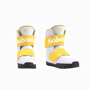 Nobaday Kids' Snow Boots Purple Yellow