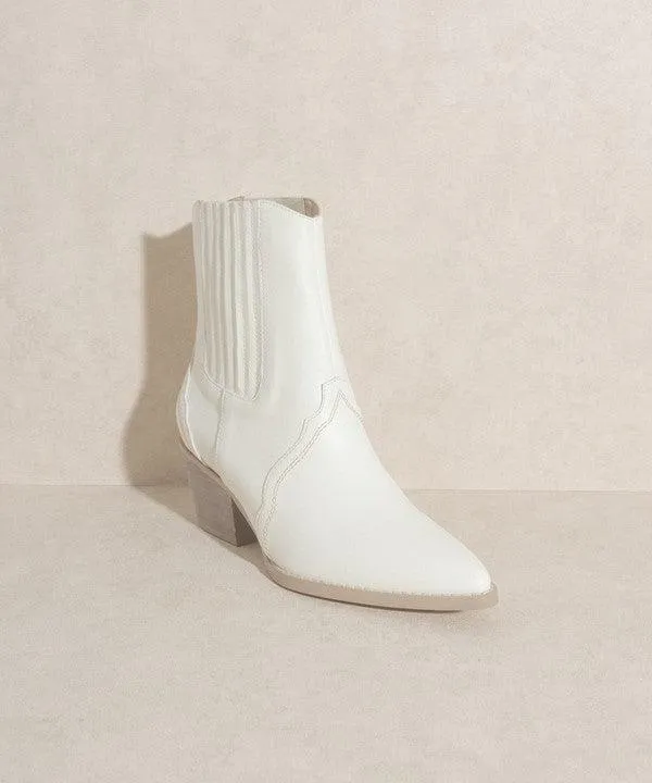 OASIS SOCIETY Dawn - Paneled Western Bootie