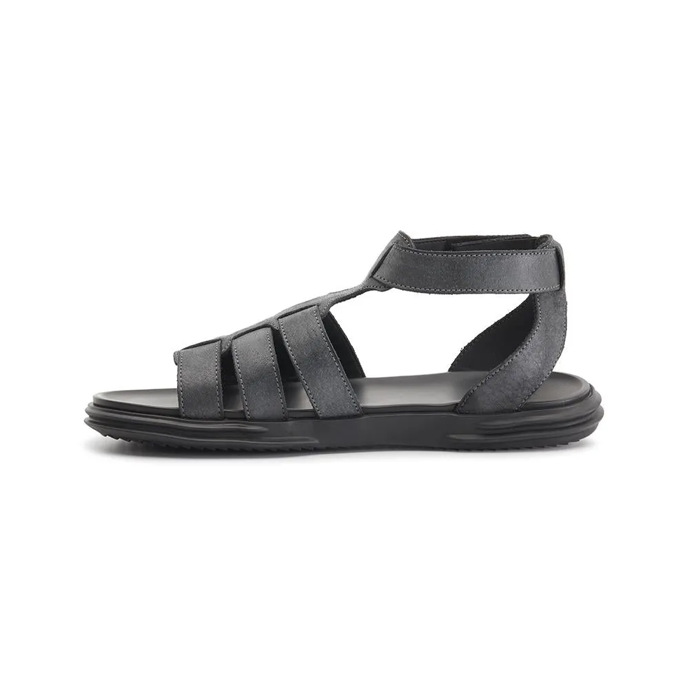 PROJET1826 | DANTON Leather Sandal Grey