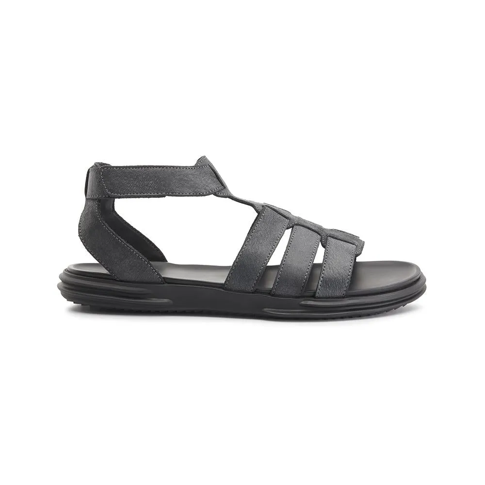 PROJET1826 | DANTON Leather Sandal Grey