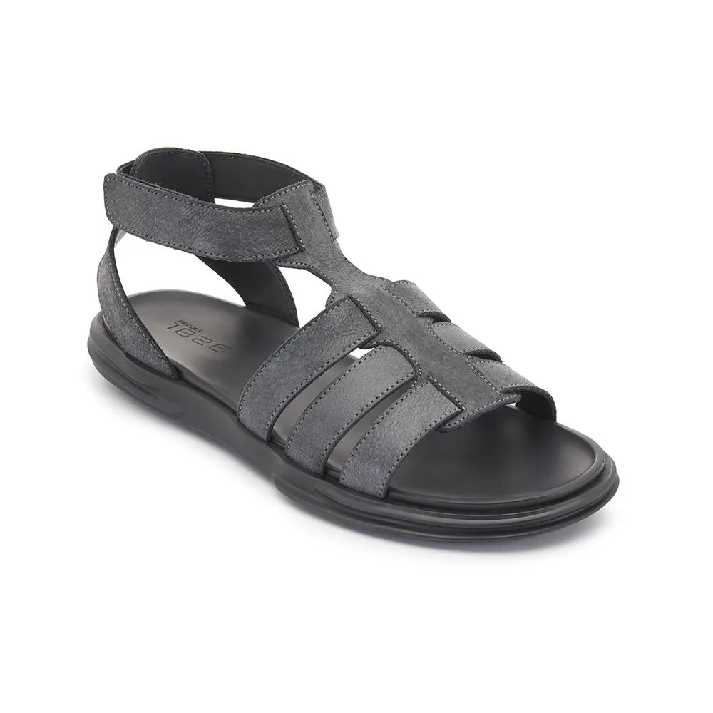 PROJET1826 | DANTON Leather Sandal Grey