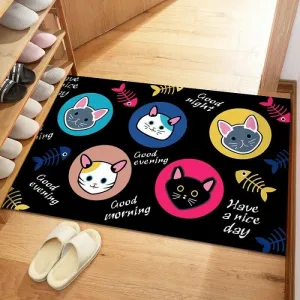 Random Print Door Mat - H02842