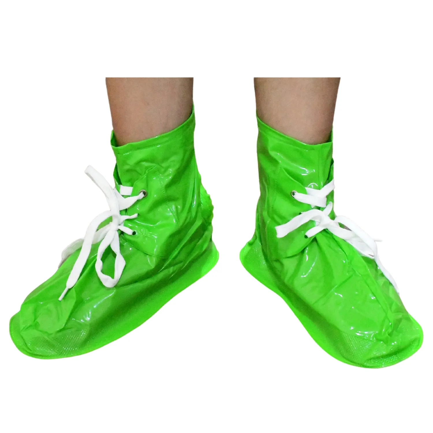 Reusable Waterproof Plastic Shoes Covers for Rain (1 Pair)
