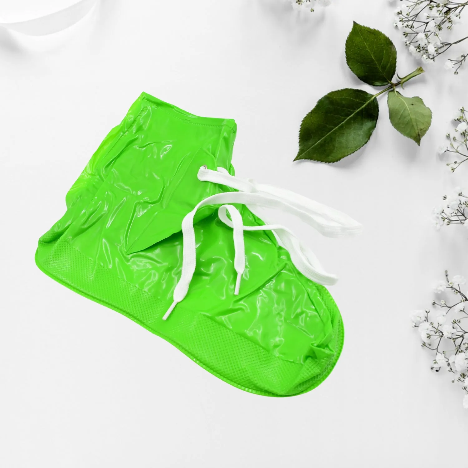 Reusable Waterproof Plastic Shoes Covers for Rain (1 Pair)