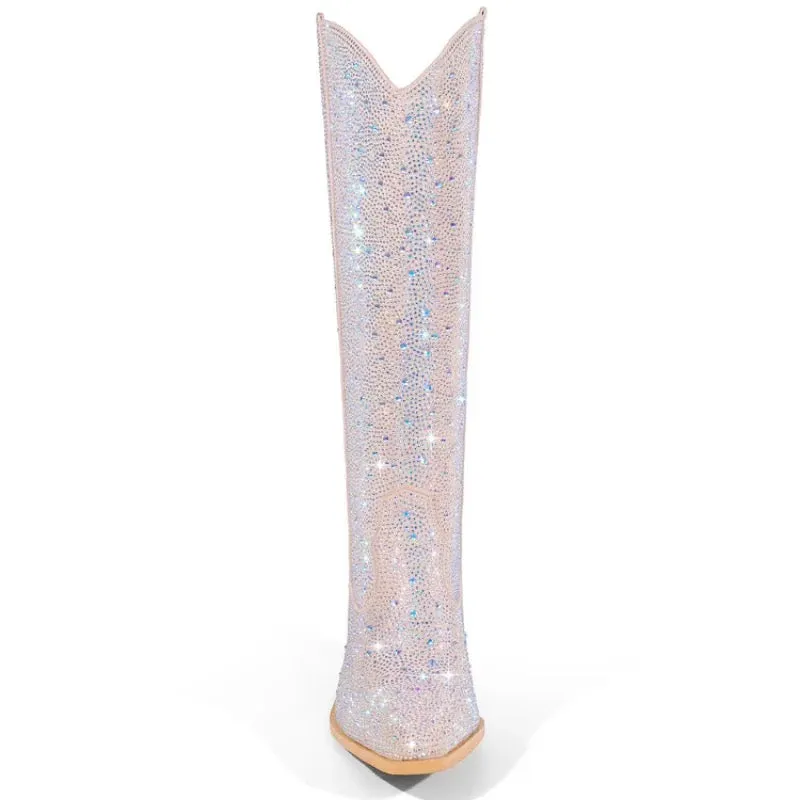 Rhinestone Cowgirl Bridal Boots