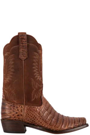Rios of Mercedes Caiman Belly Cowboy Boots - Post Oak