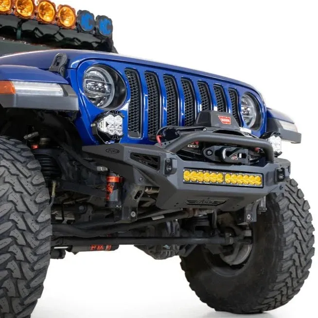 Rock Fighter Front License Plate Bracket for Jeep Gladiator JT (2019-2024)