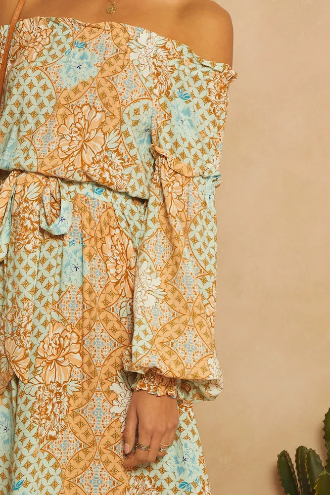Roll The Credits Maxi Dress