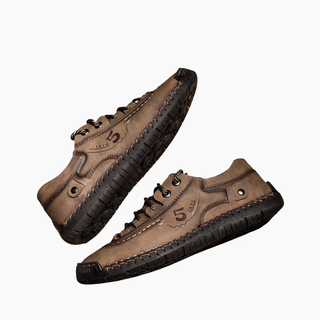 Round Toe, Non-Slip Sole : Winter Boots for Men