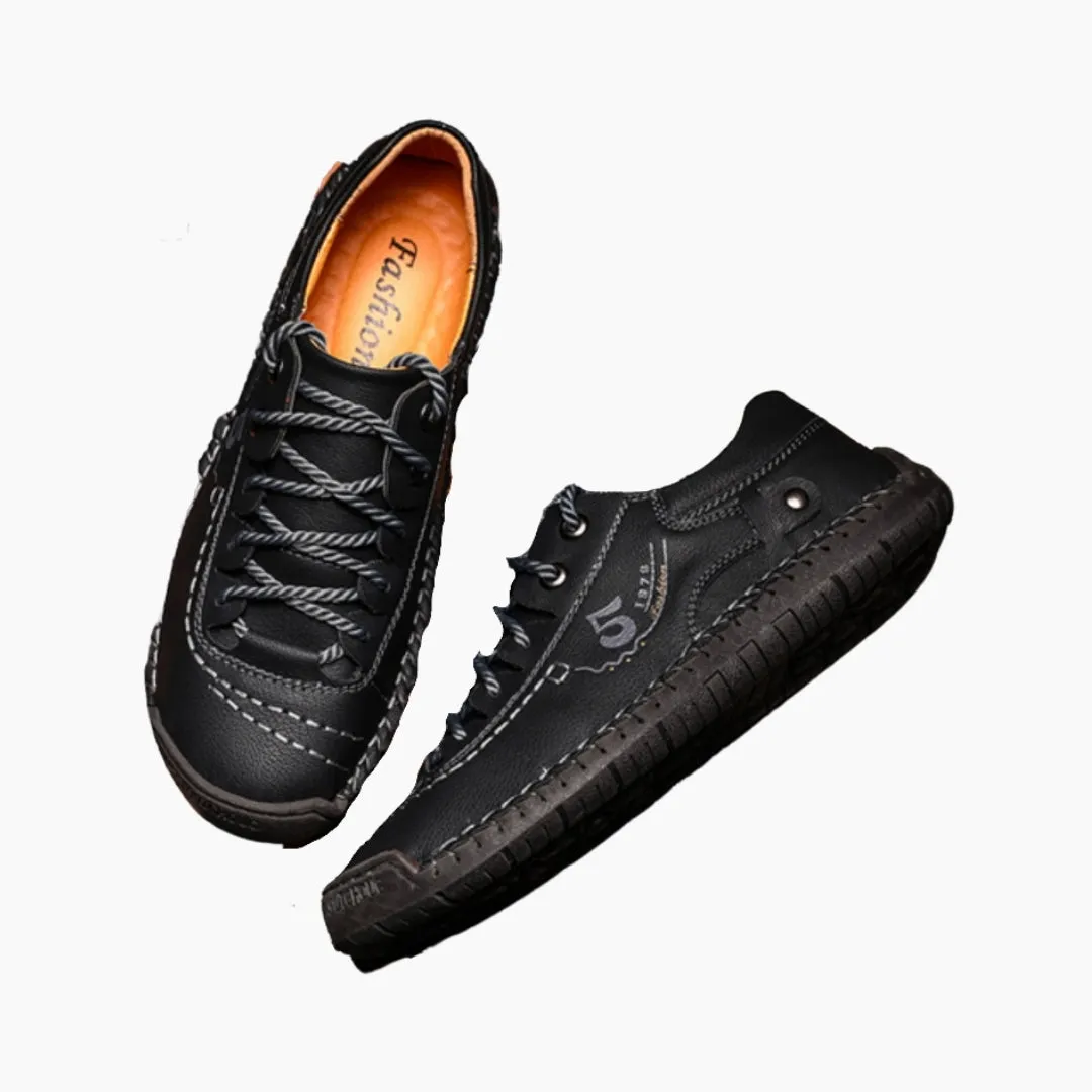 Round Toe, Non-Slip Sole : Winter Boots for Men