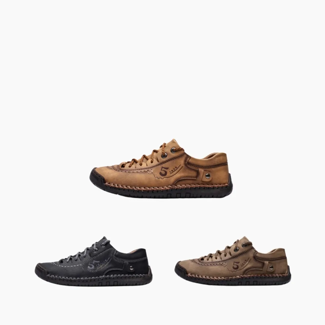 Round Toe, Non-Slip Sole : Winter Boots for Men