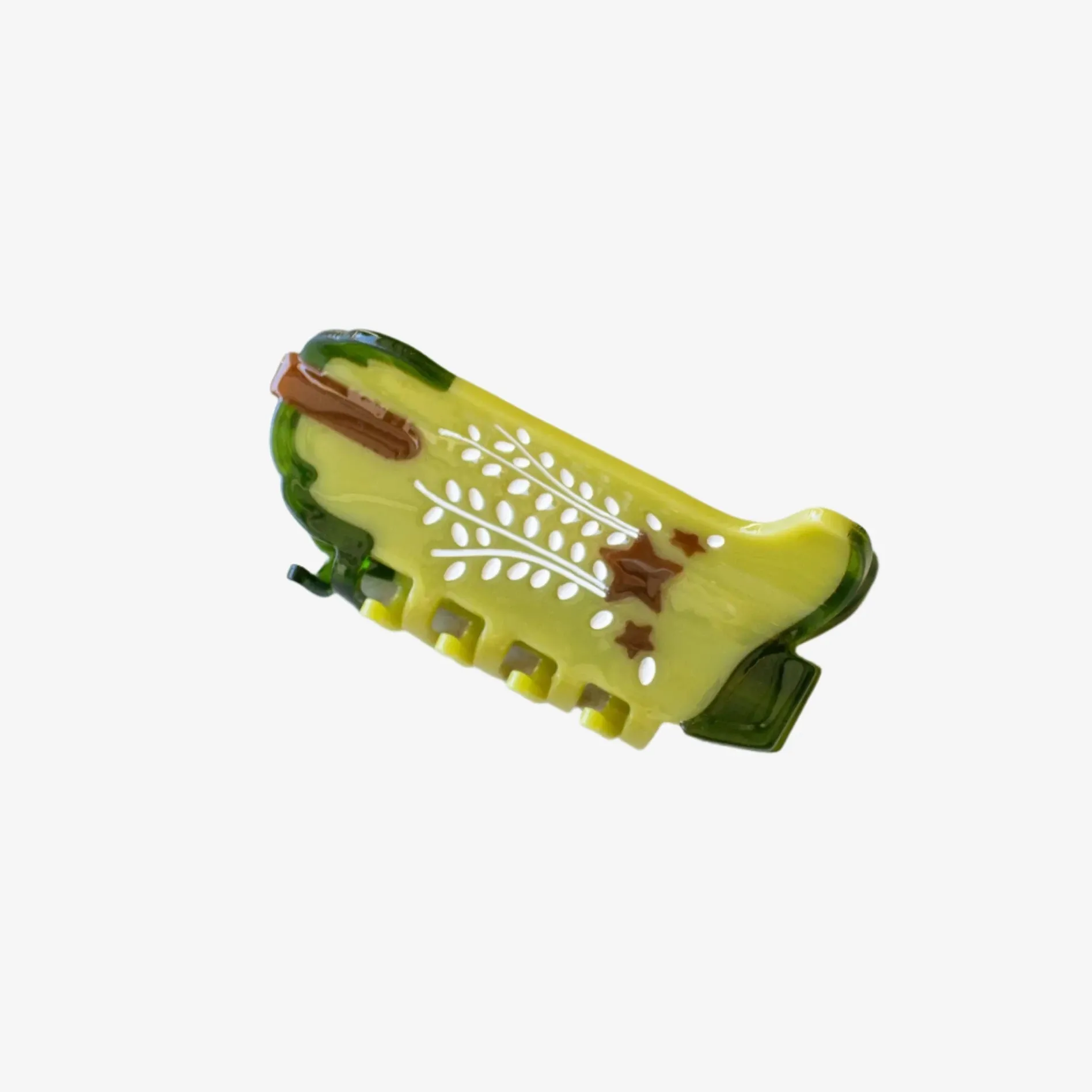 Shooting Star Cowboy Boots Hair Claw Clip