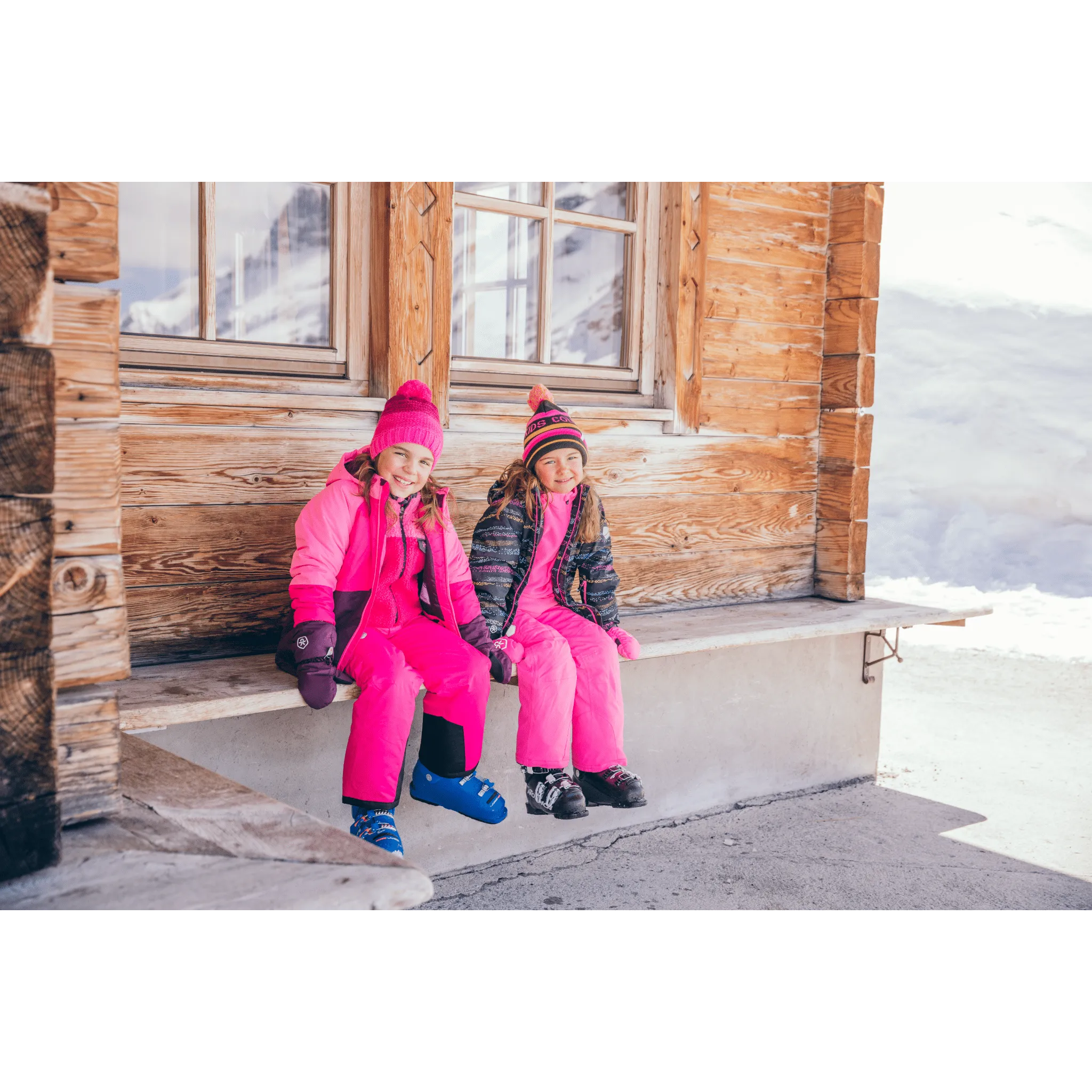 Ski pants with pockets Airflow 10K in Opera Mauve