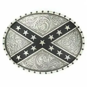 Southern Flag Oval Buckle 37922