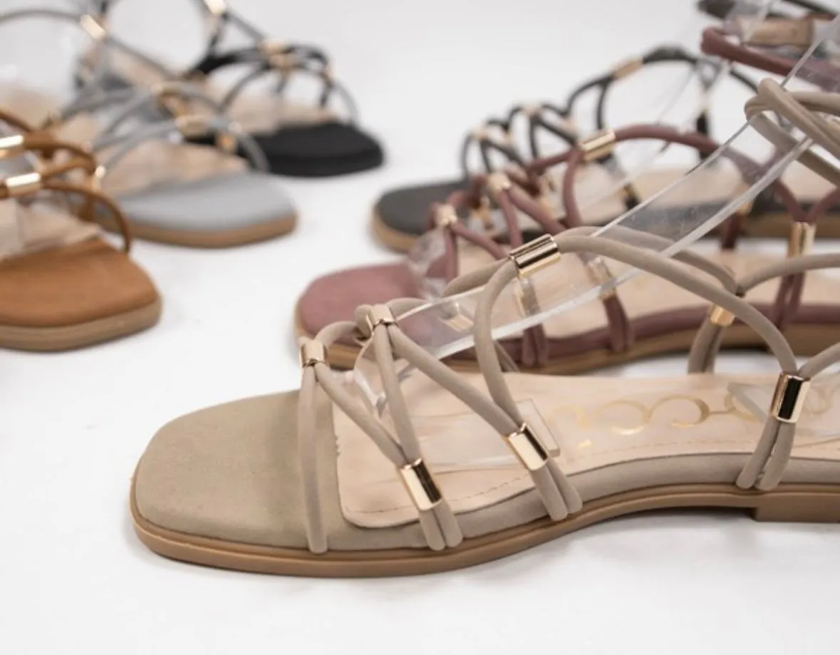 Taupe Gladiator Sandal