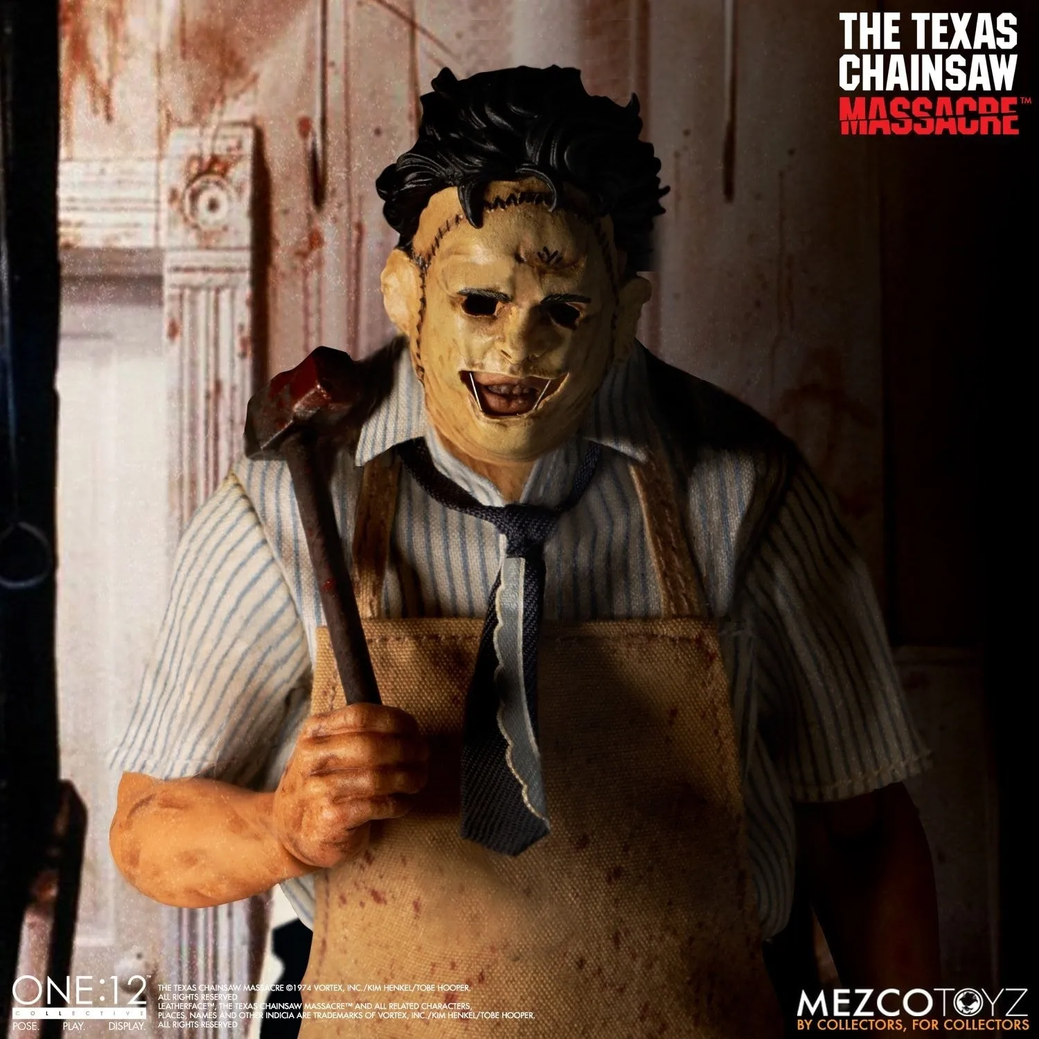 Texas Chainsaw Massacre (1974): Leatherface One:12 Collective Deluxe Edition Action Figure - MEZCO