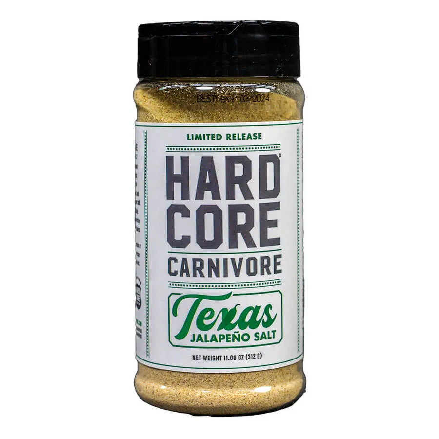 Texas Jalapeno Salt - Hardcore Carnivore