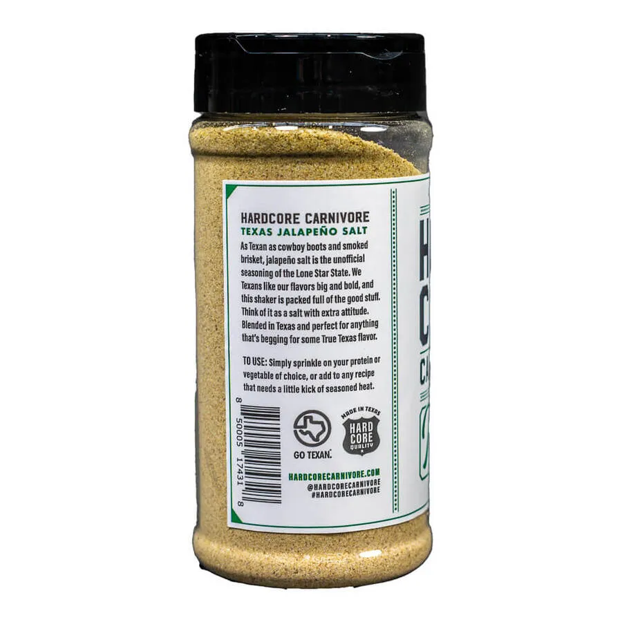 Texas Jalapeno Salt - Hardcore Carnivore