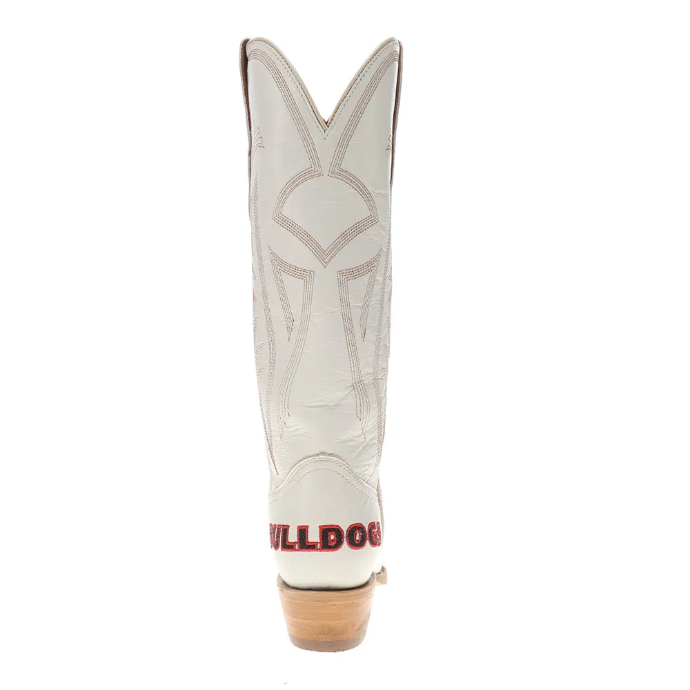 University of Georgia Gameday Embroidered Logo Snip Toe Cowboy Boots
