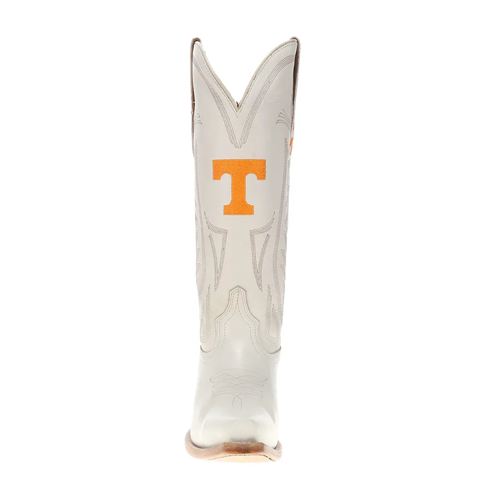 University of Tennesee Gameday Embroidered Logo Snip Toe Cowboy Boots
