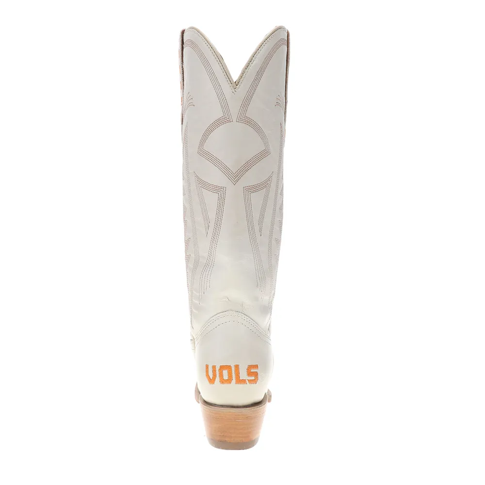 University of Tennesee Gameday Embroidered Logo Snip Toe Cowboy Boots