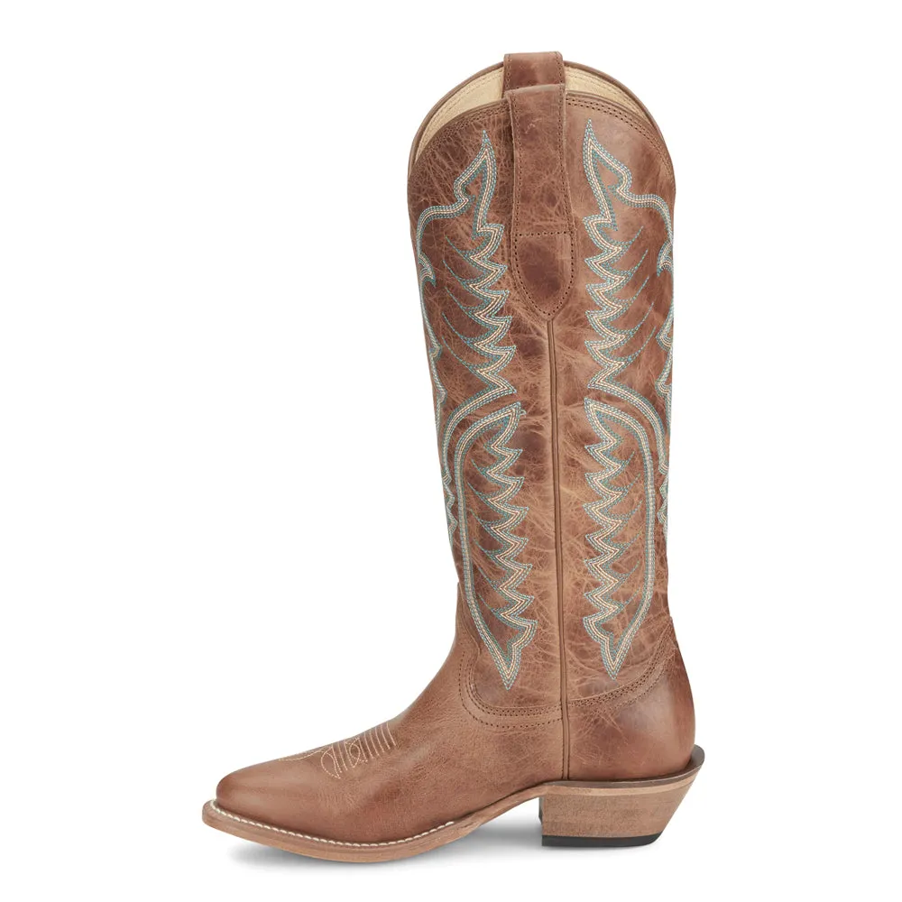 Vintage Evelyn Embroidered Round Toe Cowboy Boots