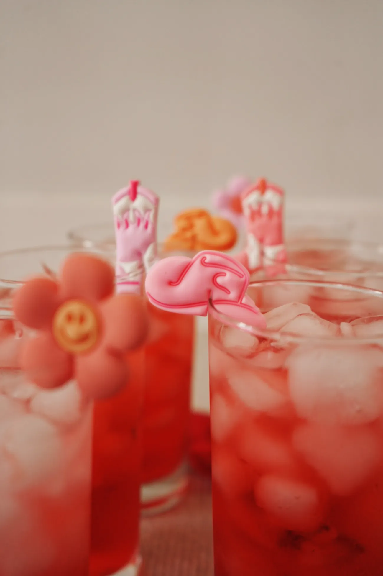Western Drink Markers-6 Pack